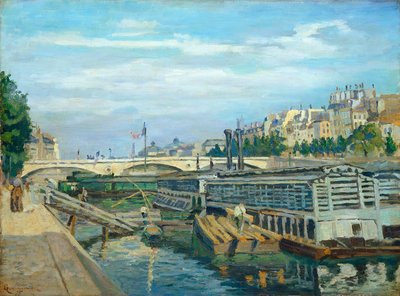 Die Brücke von Louis Philippe, 1875 von Jean Baptiste Armand Guillaumin